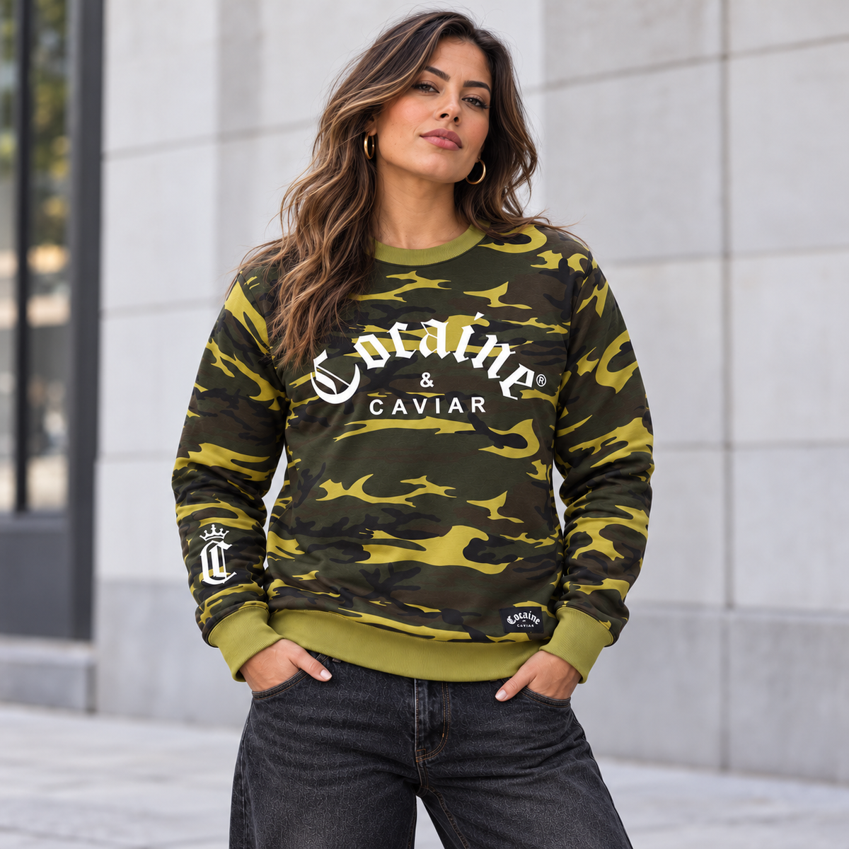 CAMO C&C  SWEATSHIRT